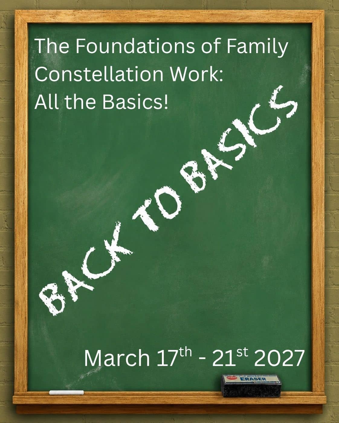 Foundations of Family Constellation Work Training Module Learning All the Basics! Foundations of Family Constellation Work Training Module Learning All the Basics!